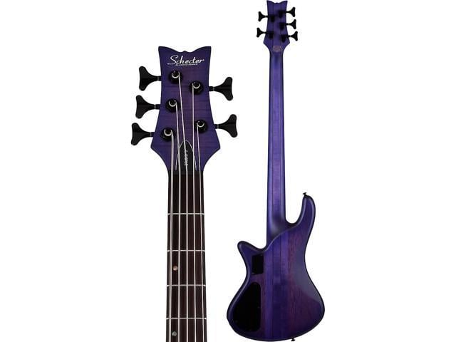 schecter stiletto studio 5 purple