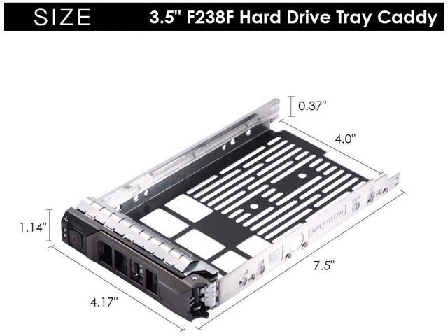 4pcs Screw For Dell PowerEdge T330 Gen 13th 3.5" SAS SATA Hard Drive Tray Caddy 