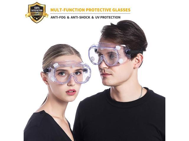 Safty Goggles Glasses Anti Fog Flu Medical Lab Work Eye Protective Eyewears US 