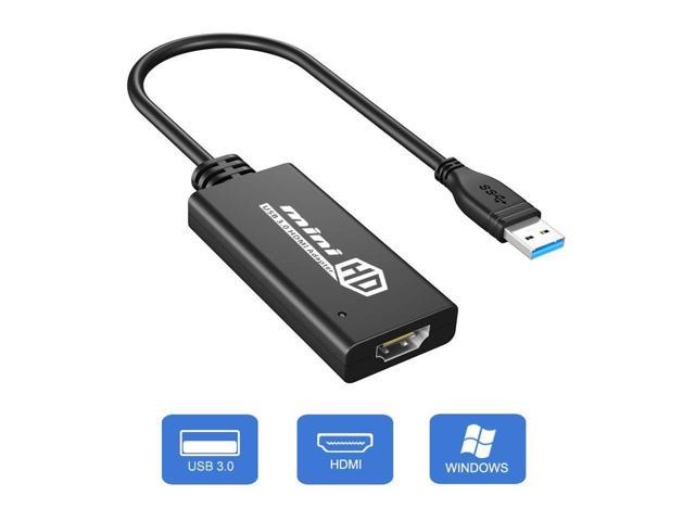 USB to HDMI Adapter USB 3.0 to HDMI Converter 1080P HD Display Audio Video Converter for Windows 7 8 10 Computer ONLY NOT SUPPORT MAC/Linux/Vista ) USB Display - Newegg.com
