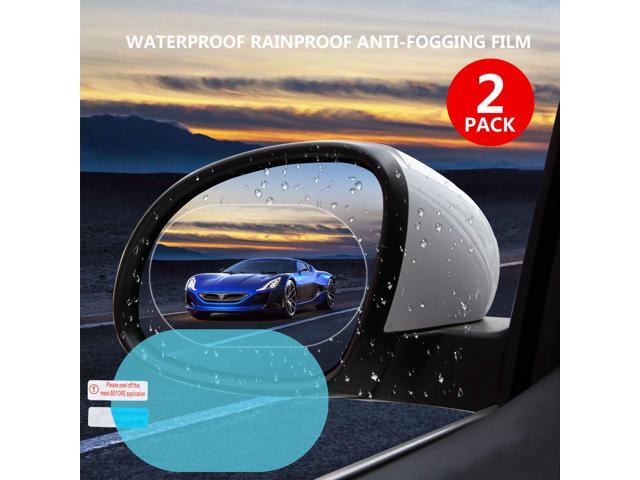 2PCS HD Anti-fog Nano coating rainproof protective Car Rearview Mirror Film 