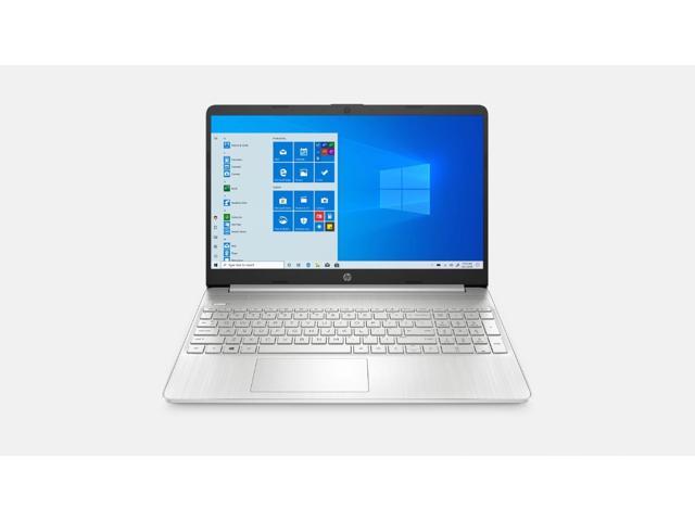 HP 15.6" Thin and Light Customized Laptop, Intel 10th Gen i3-1005G1 Upto 3.4GHz (Beats i5-7200U),8GB DDR4 RAM 128GB SSD ,HD Touchscreen Display, Webcam, Bluetooth, WiFi, Windows 10, Silver