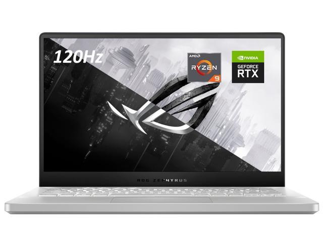 ASUS ROG Zephyrus G14 14" Customized Gaming Laptop | 8-Core AMD Ryzen 9 4900HS |24GB DDR4 RAM 1024GB PCIe SSD | GeForce RTX 2060 Max-Q | 120Hz | Backlit Keyboard | Windows 10 | White