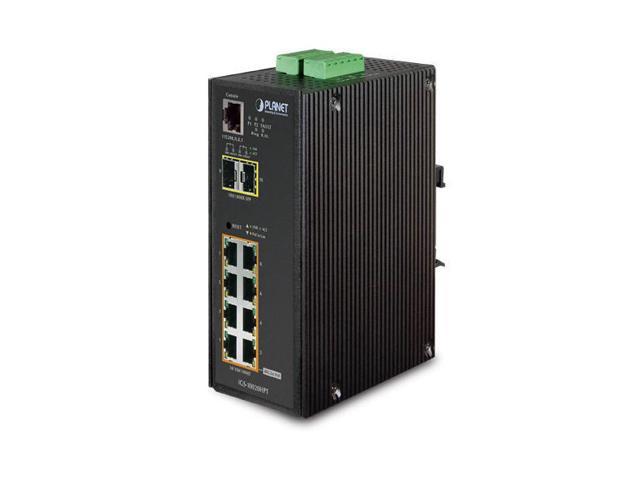 Planet IGS-10020HPT L2+ Industrial 8-Port 10/100/1000T 802.3at