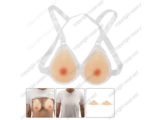 Enhancer Silicone C Cup Breast Forms False Fake Breast Costume