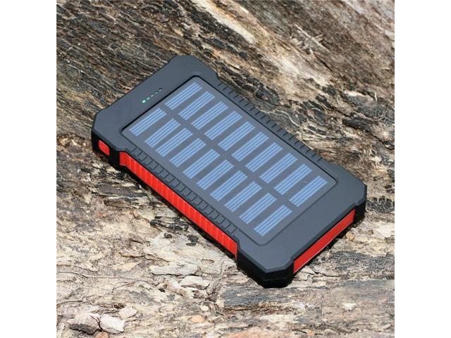 mah Dual Usb Portable Solar Battery Charger Solar Power Bank For Phone Kr Newegg Com