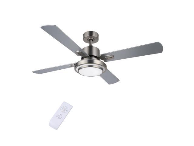 52/" Contemporary Ceiling Fan with LED Panel Light