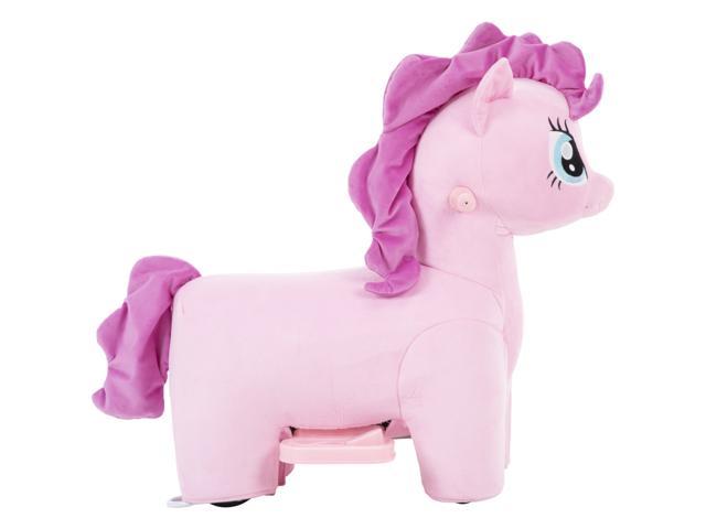 6 volt plush pony ride on