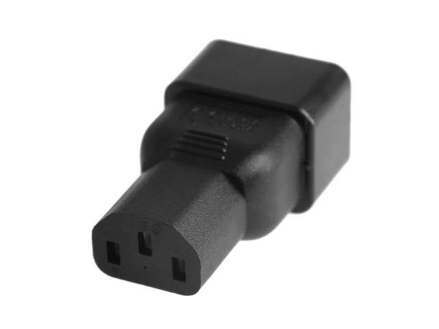 3-Pin IEC 320 C13 Female To C20 Male Plug AC Adapter Converter Computer Socket