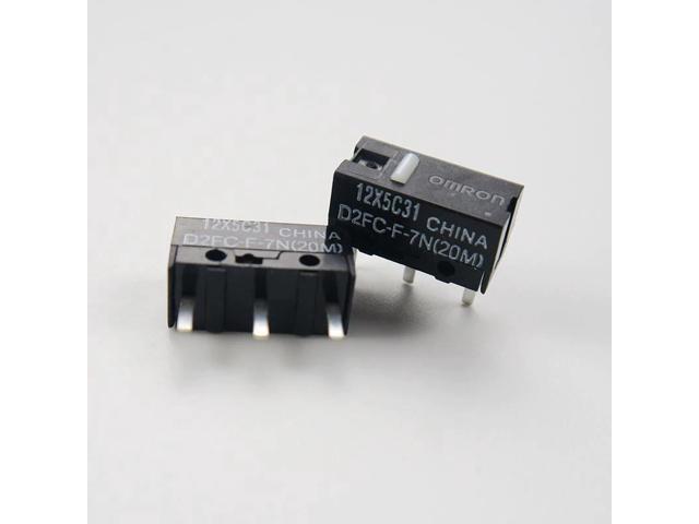 Original New Logitech M510 Teflon mouse Feet & 2 Omron & Huano Micro switches 