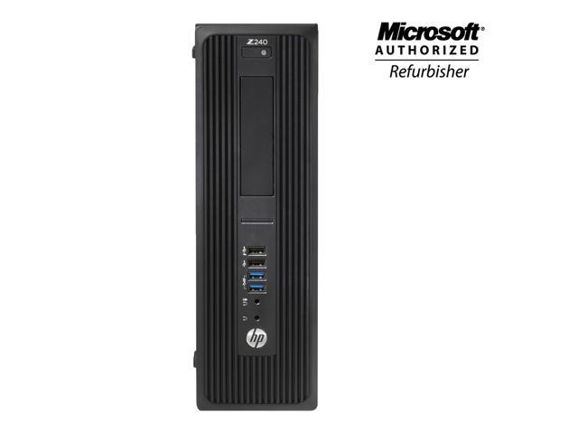 Refurbished: HP Z240 Small Form Factor (SFF) Desktop PC Core i5 6th Gen ...