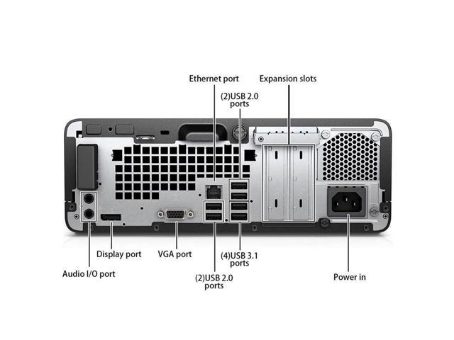 Refurbished: HP ProDesk 400 G4 SFF Business Desktop PC Computer