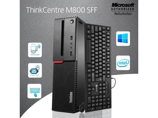 PC Lenovo ThinkCentre M800 SFF Ecran 27 Intel G4400 RAM 16Go SDD 240Go