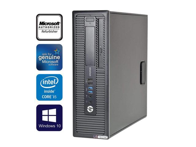 Hp Elitedesk 800 G1 Sff Desktop Computer Core I5 4570 8gb Ram 250