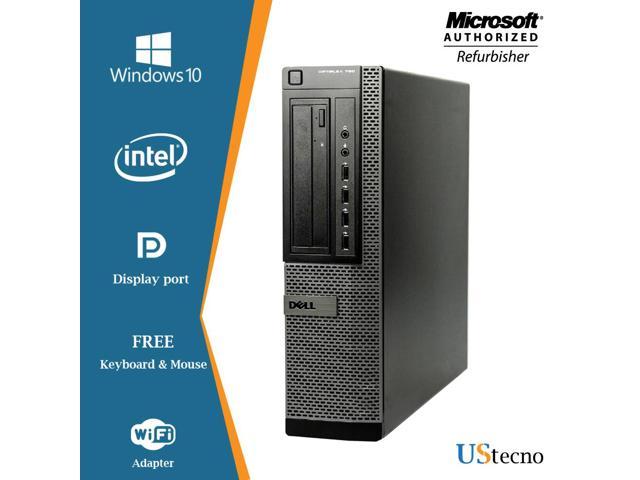  Dell Optiplex 7010 SFF Desktop PC - Intel Core i5-3470 3.2GHz  4GB 250GB DVD Windows 10 Pro (Renewed) : Electronics