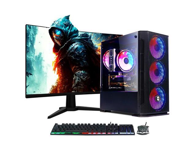 AQVIN - AQ10 - Gaming PC Desktop, Intel Core I7 Up to 3.90GHz, RX 580 ...