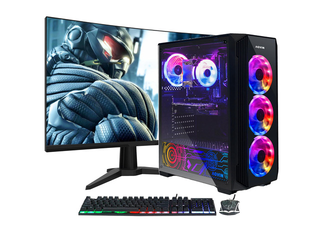 Refurbished: Gaming Desktop Computer AQVIN Tower PC - Intel Core i7 ...