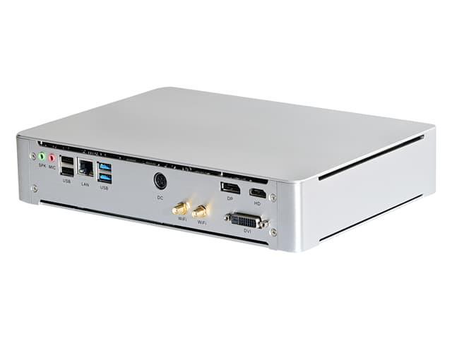 HUNSN 8K Mini PC, Small Server, Gaming Computer, BM28, Intel XEON D-1581, Windows 11 or Linux Ubuntu, AMD Radeon RX 6400 4G Graphic, Wi-Fi 6, BT 5.2, DP1.4a, HDMI2.1, 64G RAM, 512G NVME SSD, 5TB HDD