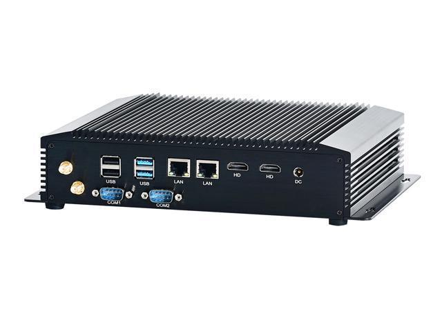 Industrial Embedded PC, Mini Computer, Intel Core I7 1065G7, HUNSN