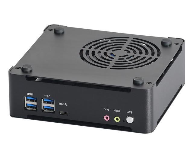 HUNSN 4K Mini PC, Desktop Computer, BM21b, 12 Cores I5 1340P, Server ...