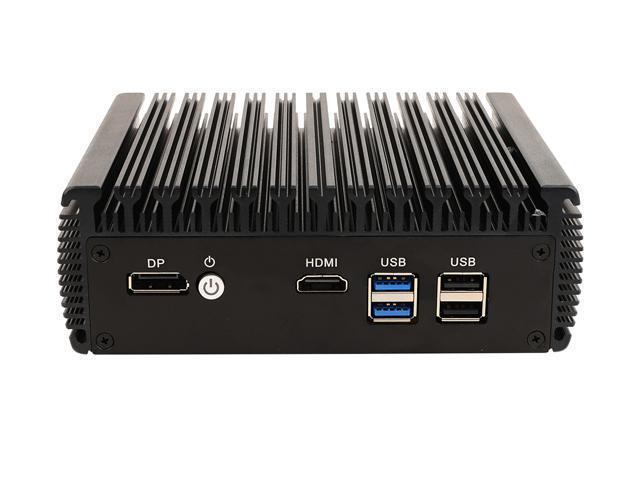 Micro Firewall Appliance, Intel Celeron N5105, HUNSN RJ05f, Mini PC,  pFsense Plus, Mikrotik, OPNsense, VPN, Router PC, AES-NI, 6 x Intel 2.5GbE 