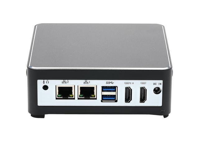 Firewall Hardware, HUNSN RS50, Intel Celeron J4125, pFsense, Mikrotik,  OPNsense, VPN, Network Security Appliance, Router PC, AES-NI, 2 x I211, 4 x 