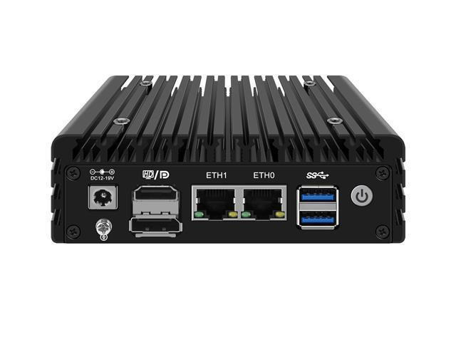 Mini Pc Opnsense Router HUNSN Micro Firewall Appliance, Mini PC, PFSense, Mikrotik, I3 N305 ...