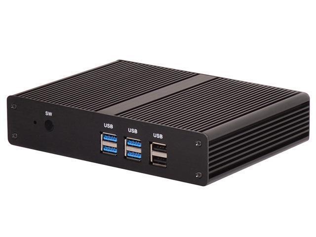 Fanless Mini PC, Desktop Computer, Intel Core I5 4200Y / 4300Y, HUNSN BM05,  HTPC, Kodi Box, Windows 11 or Linux Ubuntu, AC WiFi, BT, VGA, HDMI, LAN, 4 