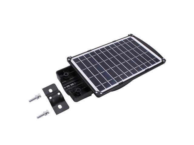 90w 180 Led Solar Sensor Outdoor Light With Control And Radar Black Newegg Com