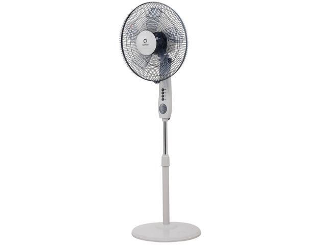 15 5 Blades 3 Mode Height Adjustable Remote Control Pedestal Fan