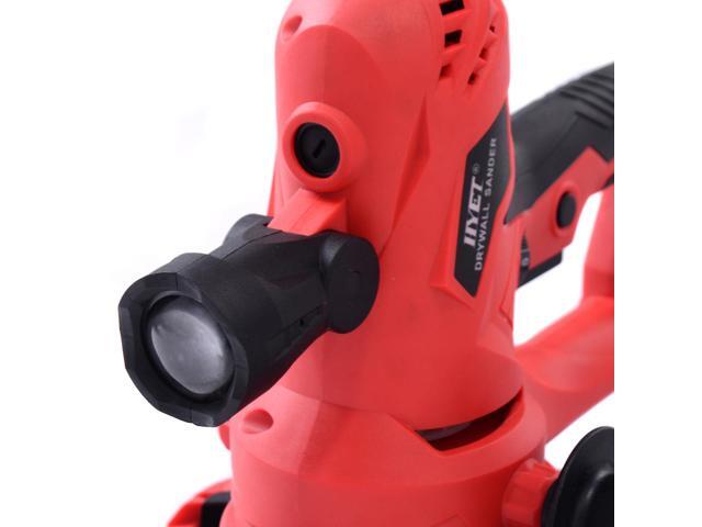 Electric Handheld Drywall Sander 710w Variable Sd With Vacuum Led Light Newegg Com