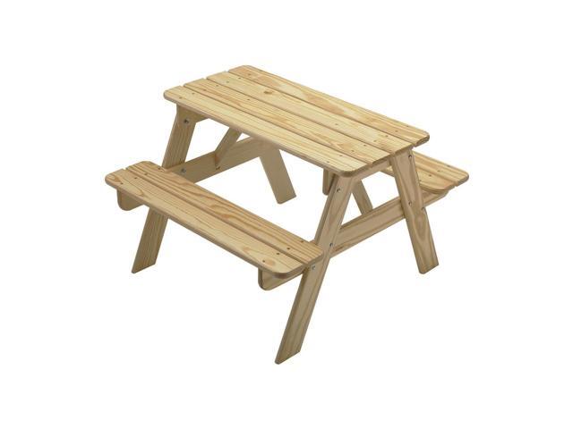 Little Colorado Kids Sit And Play Childs Picnic Table Sanded And
