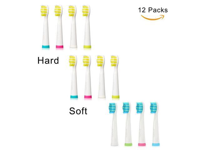 Electric Toothbrush Replacement Heads White For Fw 917 Fw 507 Fw 508 Newegg Com