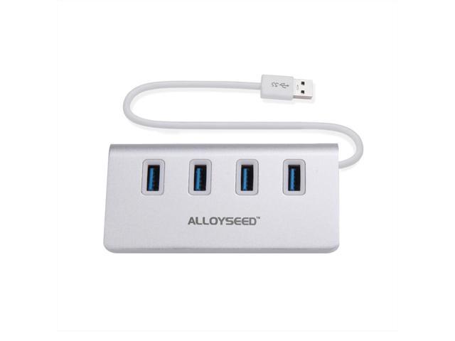 Alloyseed 4 Ports Usb Hub Usb 3 0 Portable Aluminum Hub Hab For Pc