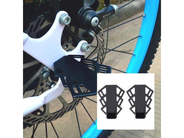 1 Pair Folding Axle Metal Foot Pegs Rear Seat Bicycle Pedal Stand Mountain Bike