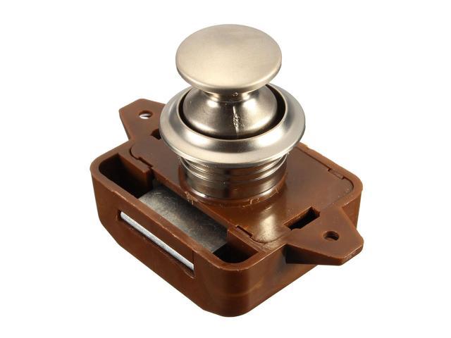 home push button lock cabinet latch universal for rv/motor home caravan  lock for cupboard push latch locks - newegg