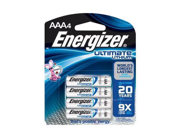 Energizer Batteries L92sbp 4 4pk Ultimate Lithium Aaa 6379