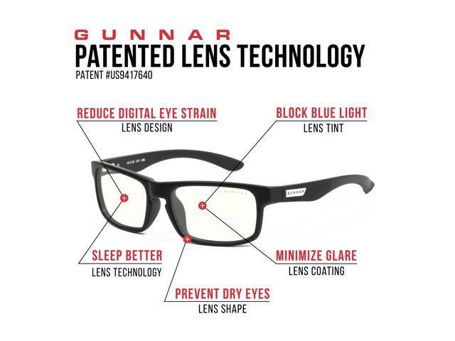 New Gunnar Enigma Liquet Lenses Block Blue Light Anti-Glare Onyx Eyewear 