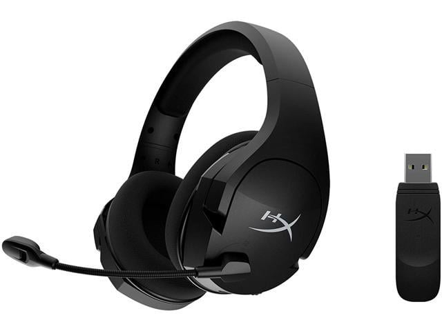 HyperX Cloud Stinger Core Wireless 7.1 Surround Sound Gaming Headset for PC Noise Cancelling Microphone Lightweight - Black