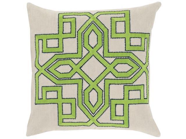 20 Lavish Labyrinth Lime Green Navy Blue And Cream Decorative