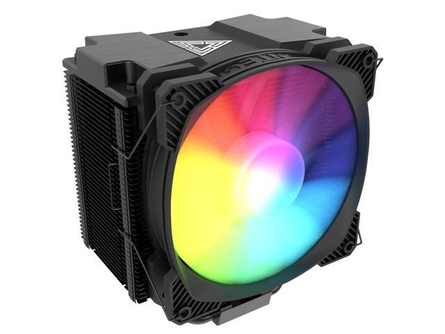 Montech AIR COOLER 210, 210W TDP, ARGB CPU Cooler, Massive Cooling Power, Six Heat Pipes, All Black