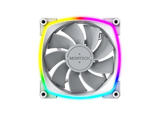 Montech RX 120 ARGB Reversed Fan 1600PWM, High-End Durability, Silent ...