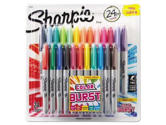 Sharpie Fine Point Permanent Marker Blue 36/Pack