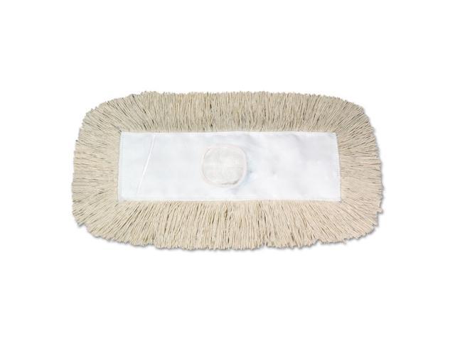 Boardwalk Disposable Dust Mop Head Cotton Cut-End 60w x 5d 1660CT ...