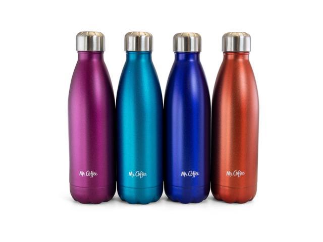 Mr Coffee 4 Piece 169 Ounce Thermal Bottle in Assorted Colors Set of 4 