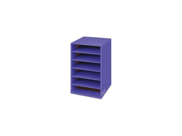 Bankers Box Classroom Organizer, 6 Shelves, 11 7/8 x 13 1/4 x 18, Purple  