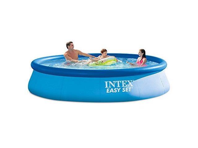 Intex 28131EH 12ft x 30in Easy Set Up Inflatable Swimming Pool with Filter Pump