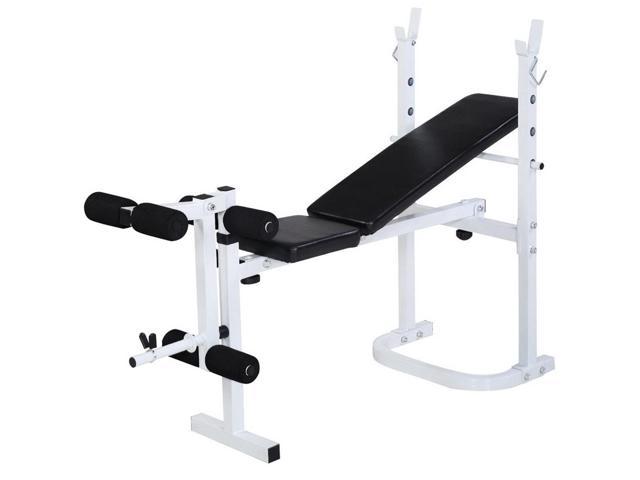 FITNESS WEIGHT BENCH Adjustable Strength Training Gym Workout Lifting Exercise