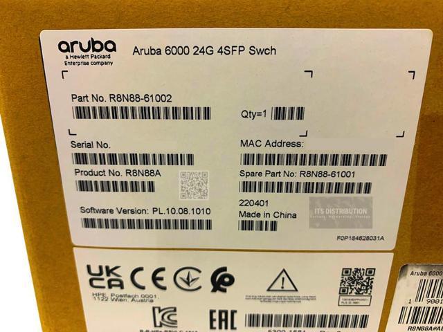 HPE Aruba 6000 24G 4SFP Switch (R8N88A) - Newegg.ca