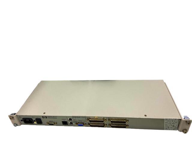 Refurbished: HP Rackmount 4-Port RJ-45 1600x1200 10x PS/2 VGA KVM ...